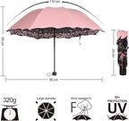 Sakura Umbrella-Windproof Anti Rain/Sun,Cherry Blossom Folding Umbrella