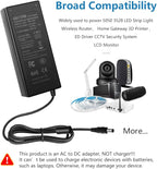 SHNITPWR 24V Power Supply 3A 72W AC/DC Adapter, 6-Pack 100~240V AC to DC 24 Volt 3amp 2.7A 2.5A 2.3A Converter Transformer 5.5x2.5mm Plug for LED Strip Lights 3D Printer CCTV Camera LCD Monitor