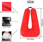 FHSGGP Travel Pillow Car Pillow Kid Car Sleeping The Sleeping Aid for Adults and Kids on Road Trips Kids Travel Pillow Red