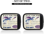 2 Pack Luggage Handle Wrap with Travel Tags - Non-Slip Protective Cover Soft Handle Grips Covers for Suitcase(Fly Dragon)