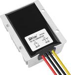 DROK Boost Buck Converter 9V-36V to 12V 20A 240W Aluminium Shell Waterproof Auto Step Up Down Voltage Regulator 12V Volt Transformer for Car Audio Solar Power System LCD Television LED Display Screen