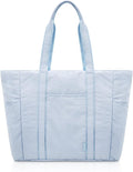 Everfun Large Tote Bag for Women, Ultra Soft Gym Tote, Everyday Yoga Washable Bag with Zipper, Travel, Beach, Laptop Work