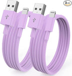 [ Apple MFi Certified ] iPhone Charger 3ft, Lightning to USB Cable 3 Feet, Fast Apple Charging Cable Cord 3 Foot for iPhone 14 Pro Max/13 Pro Max/12 Mini /11 Pro/11/XS/XR/8/7/6s/6/5S/iPad/Air.