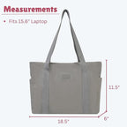 NGIL Yoga Tote Bag, Gym Tote Bag,Work Nurse Tote Bag for Women, Computer Tote for Laptop, Travel Tote Shoulder Bag for Women