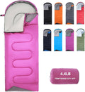 Sleeping Bags for Adults Backpacking Lightweight Waterproof- Cold Weather Sleeping Bag for Girls Boys Mens for Warm Camping Hiking Outdoor Travel Hunting with Compression Bags