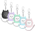 Personal Safety Alarm, VIGOROAD 5 Pack Loud 130dB Siren Emergency Panic Alarm with LED Light, Easy Pull Pin Keychain Self-Defense Security Alarm for Women, Seniors, Kids