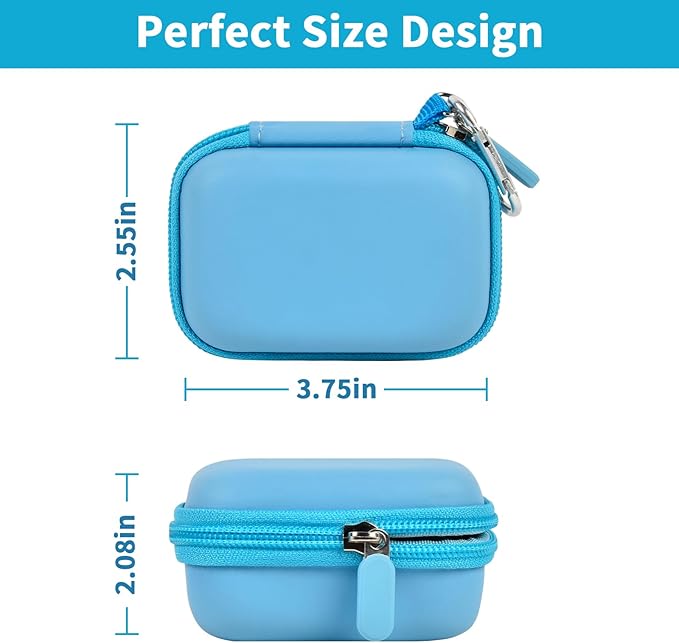 Portable Charger Power Bank Case for Swyop/for Feob/for Charmast/for JEJILL/for LanLuk/for VEGER/for iWALK/for Taegila/for Kuulaa and More Small Charging Battery Pack - Bag Only (SkyBlue)