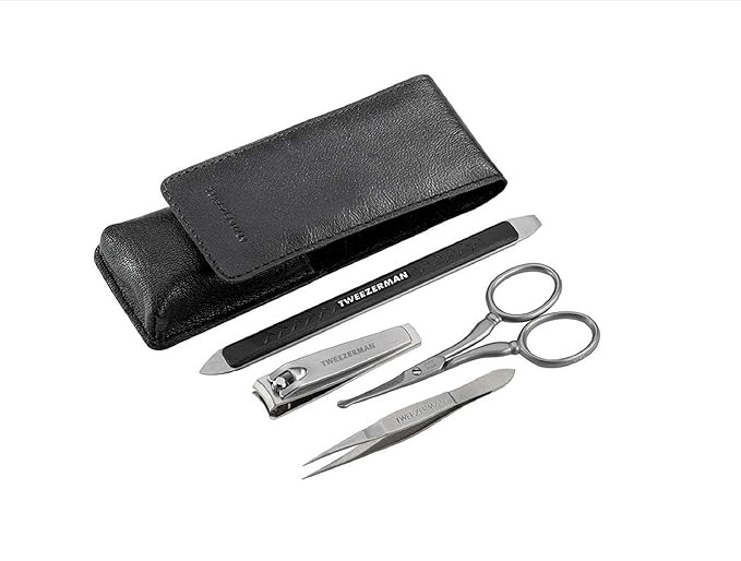 Tweezerman Essential Grooming Kit for Men
