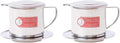Vietnamese Coffee Filter Maker Press. Screw Down Phin Made in Vietnam. Authentic (2, Medium (8 oz)).