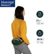 Osprey Daylite Waist Pack - Fanny Pack with Crossbody Shoulder Carry Option - Lightweight Hip Bag