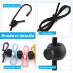 Magnetic Retractable Clothes Line for Cabin, Rubber Coated Non-Scratch Strong Magnets, Ship Approved Clothesline for Cruise Ship Essentials for Camper Hotel Room