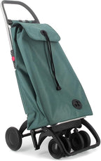 Rolser I-Max MF 4 Wheel 2 Swivelling Foldable Shopping Trolley - Sea Coast