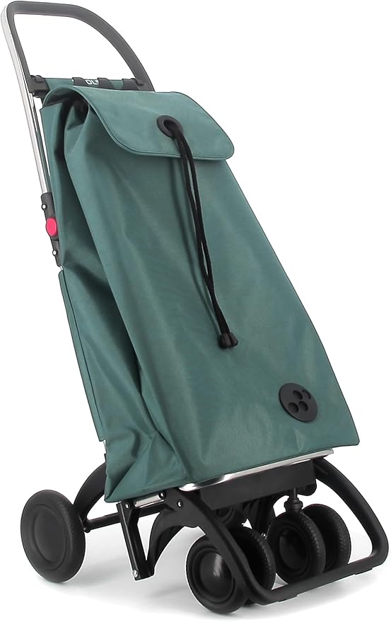 Rolser I-Max MF 4 Wheel 2 Swivelling Foldable Shopping Trolley - Sea Coast