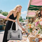 Women Tote Bag Travel Duffel Bag Carry On Luggage Bag Sports Gym Bag