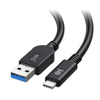 Cable Matters [USB-IF Certified] 10Gbps Gen 2 USBA to USB C Cable - 3.3 ft, USBC to USBA Cable, Black, Compatible with iPhone 16/15 Pro Max/Plus