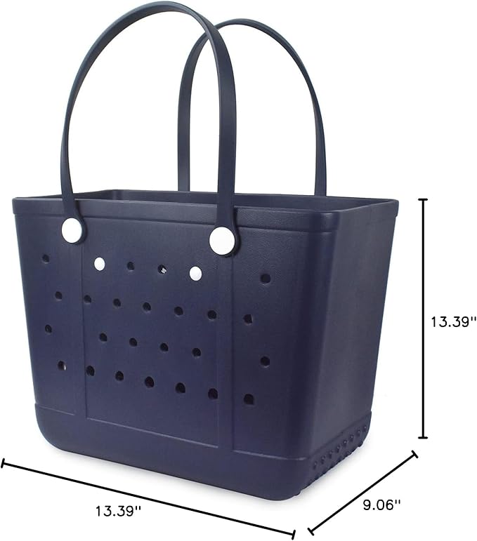 Lightweight Extra large Rubber Beach Bag Small mini Tote Bag for Gym Waterproof medium Open Handbag for Pool Sports