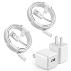 Apple iPhone Charger,[Apple MFi Certified]iPhone Charger 2Pack 3FT Lightning Cable AppleCharging Cord USB Wall Charger Travel Plug Adapter for iPhone 14/13/12 Mini/11 Pro Max/10/XS/XR/X/8/SE2022,iPad