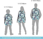 rickyh style School Backpack Travel Bag for Men & Women Lightweight College Back Pack with Laptop Compartmen