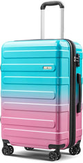 Tolino Carry on Luggage Checke Airline Approved,24 Inch Hardside Suitcase with Wheels TSA Lock, PC+ABS Lightweight Carry on Suitcases for Women and Men