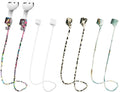 Magnetic Anti-Lost Straps for AirPods,Colorful Soft Silicone Sports Lanyard, Neck Rope Cord