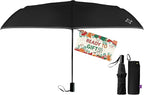 Windproof Travel Umbrella - Manual Open Close with No Rebound for Seniors & Kids, 43" Compact and Portable for Rain, Thoughtful Gift for Wife Husband Child