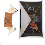 CAMPROS CP Camping Tent 2/4/6 Person, Waterproof Windproof Double Layer Dome Tent, Easy Setup with Large Mesh Windows & Wide Door for Outdoor Camping Backyard