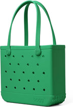 BOGG BAG Medium Tote – 15” x 12.5” x 5” – Durable, Washable, Tip-proof – Beach, Pool, Boat, Work, Sports (Green With Envy)