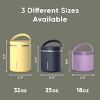 Hydrapeak 32oz Stainless Steel Vacuum Insulated Food Jar | for Hot Food and Cold Food, Wide Mouth Leak-Proof Soup for Adults, 10 Hours Hot and 16 Hours Cold (Camo)