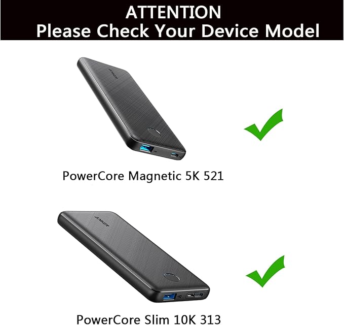 khanka Hard Travel Case Replacement for Anker Portable Charger 313 Power Bank (PowerCore Slim 10K) 10000mAh Battery Pack, Case Only
