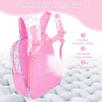 RHCPFOVR Kids Backpack for Girls - Unicorn Girls Backpack Ages 5-8, 15 Inch School Bookbag for Kindergarten Elementary School 1st 2nd Grade