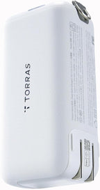 TORRAS FlexLine PowerGo 3-in-1 Portable Charger, 10000mAh Power Bank, 45W Fast Charging with 3.3 ft Built-in Retractable USB-C Cable & Foldable Wall Plug for iPhone 17/16/15, iPad