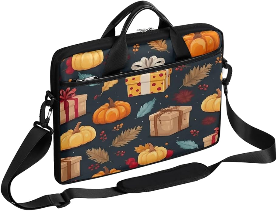Laptop Shoulder Bag for Women Men, Waterproof Computer Case Messenger Bag Briefcase for Business Office Travel