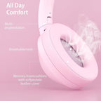 Active Noise Cancelling Headphones, 100H Playtime Headphone Wireless Bluetooth, Bluetooth Headphone with Microphone, Over Ear Wireless Headphones with Deep Bass,Fast Charging for Travel