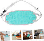 Travel Essentials Airplane Foot Hammock Inflatable Footrest Airplane Head Strap Comfy Foot Hanger for Long Trips