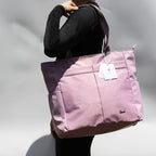 ESVAN Original Floral Tote Bag Large Shoulder Bag with Multi Pockets for Gym Travel Beach Daily Bags