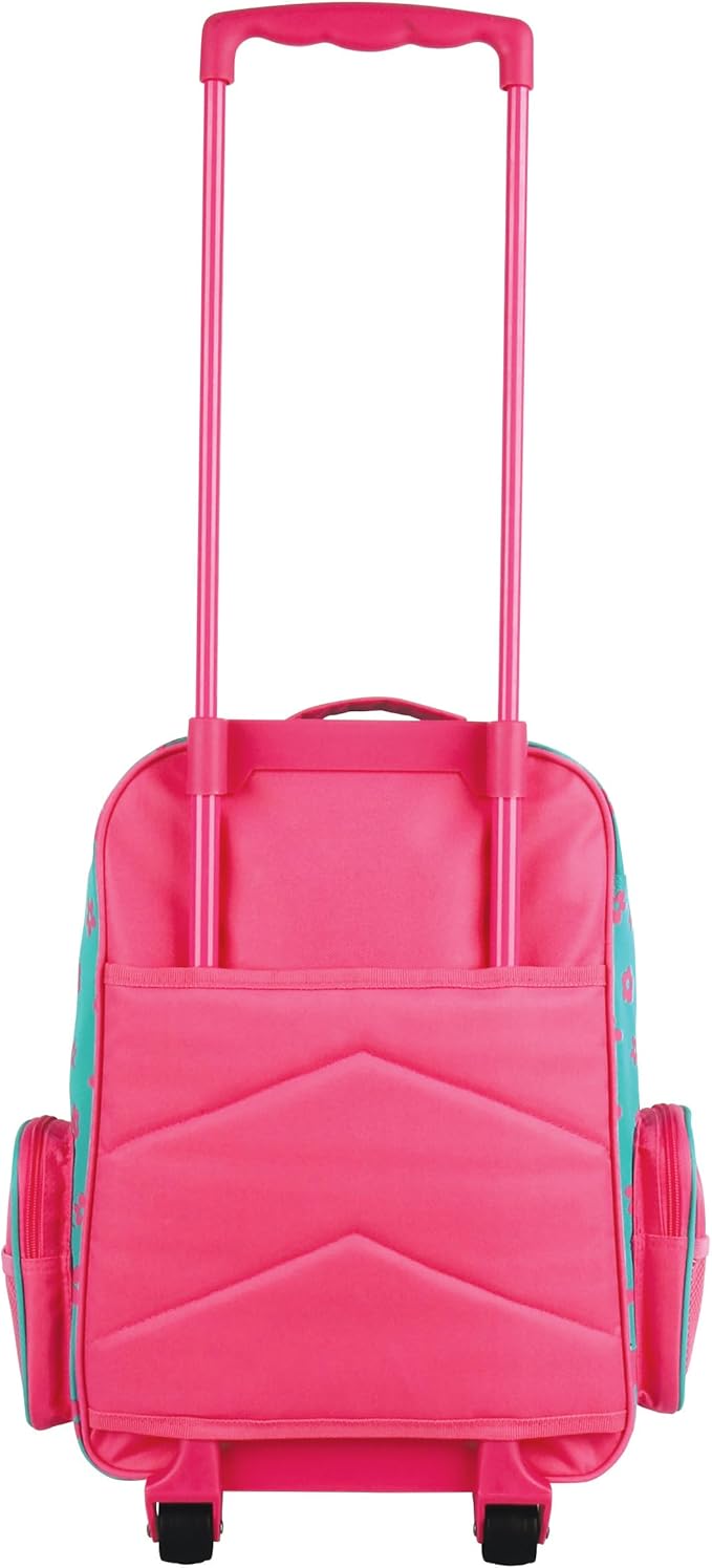 Stephen Joseph Kids Classic Rolling Luggage, Kids Luggage, Toddler Rolling Travel Carry On, Kids Suitcase with wheels,
