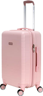 Rockland Palm Beach Hardside 20" ABS Carry On, Pink