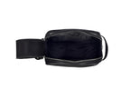 10" Premium Leather Toiletry Travel Pouch With Waterproof Lining | King-Size Handcrafted Vintage Dopp kit By Aaron Leather Goods (Jade Black)