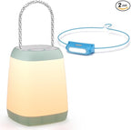 HOKOILN LED Camping Essentials, Battery Powered LED Camping Lantern & Headlamp Sets, Multiple Purposes Tent Light for Camp, Hiking, Emergency, Backpacking, Indoor/Outdoor,Gift for Kids
