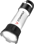 ETENWOLF 2-in-1 Lantern and Flashlight,6 Modes 1000LM Rechargeable Camping Light,5000mAh Super Bright Flashlight with UV,Waterproof Portable Tent Light for Camping,Emergency Light,Power Outage