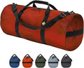 131L Expedition Duffel Bag, Heavy-Duty Gear Bag, 1050D Tuff Cloth, Diamond Ripstop, Reinforced Stitching - Orange (16" x 40")