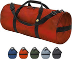 131L Expedition Duffel Bag, Heavy-Duty Gear Bag, 1050D Tuff Cloth, Diamond Ripstop, Reinforced Stitching - Orange (16" x 40")