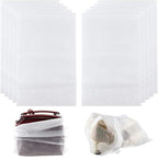 Non-woven Fabric Storage Bags 10Pcs Travel Shoe Bags Dust Cover Pouch Portable Drawstring Home Packing Bags (Small)