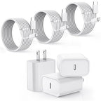【Apple MFi Certified】Fast Charger iPhone,Fast i Phone Charging Cord 3Pack i Phone Charger Fast Charging Plug Block 6FT USB C to Lightning Cable for iPhone 14/14 ProMax/Plus/13 Mini/12/11/XR/XS,AirPods