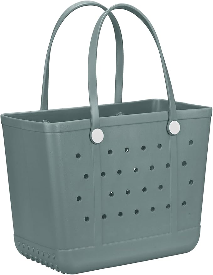 Lightweight Extra large Rubber Beach Bag Small mini Tote Bag for Gym Waterproof medium Open Handbag for Pool Sports