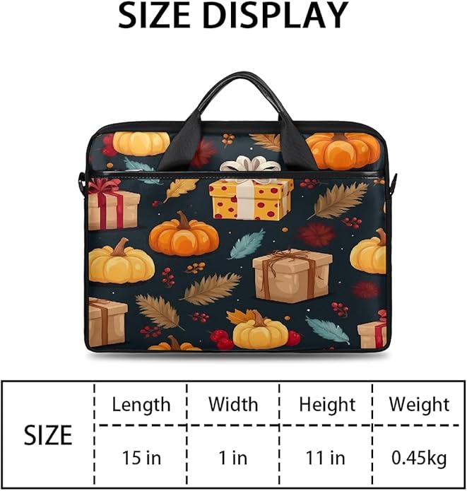 Laptop Shoulder Bag for Women Men, Waterproof Computer Case Messenger Bag Briefcase for Business Office Travel