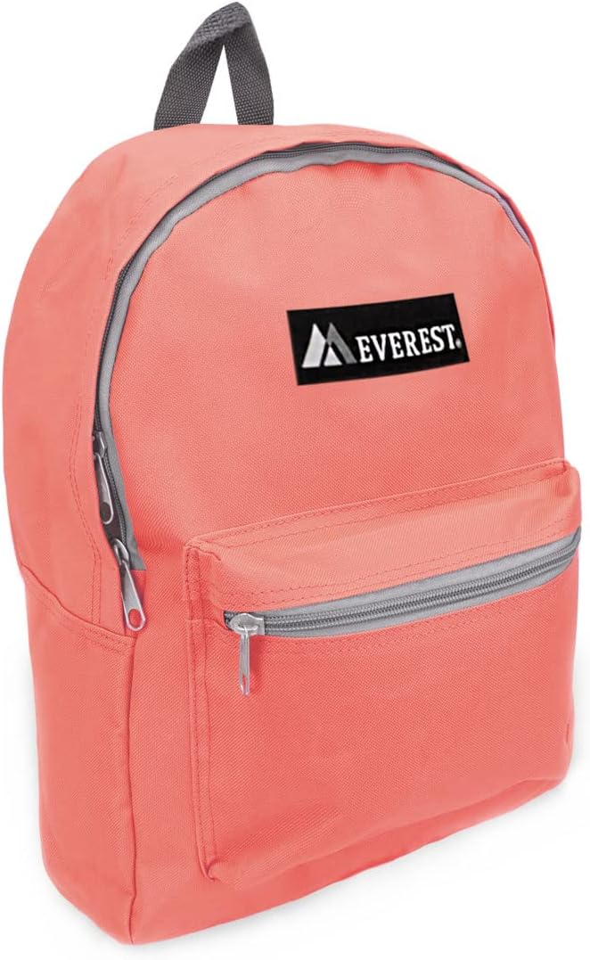 Everest 1045K Basic Backpack, 15", Coral