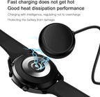 Watch Charger Compatible for Samsung Galaxy Watch 8/8 Classic,7/6/Ultra, 5/5 Pro/4/4/6 Classic/3/Active 2/Active 1, Magnetic Wall Fast Charging Adapter & Cable, Magnetic Wireless Charging Cable 3.3FT