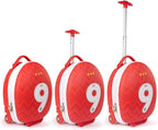 boppi - Children's Suitcase - Tiny Trekker Children's Trolley Suitcase - Boys & Girls Suitcase - Suitable as Cabin Luggage - 17 L