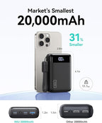 INIU 20000mAh Portable Charger + 45W Mini Power Bank